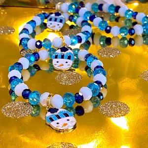 Snowman bracelets